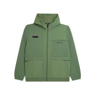 Freddy Felpa Zip Cappuccio con Inserti Nylon Rip-Stop