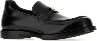 Balenciaga Womens Confy Loafer Black Calf