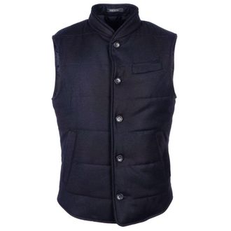 Made in Italy Wool Sleveless Mens Jacket