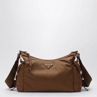 Prada Explore large Brandy bag in Re-Nylon and leather