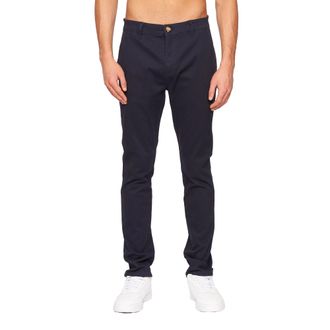 Crosshatch Heren Roysden Chinos (Marine)