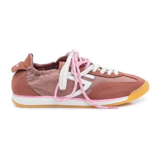 Puraai Sneakers, female, Brown, Size: 6 US 6.02 Panther Vintage Nylon Sneaker