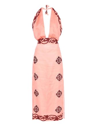 Johanna Ortiz Energetic midi dress - Pink