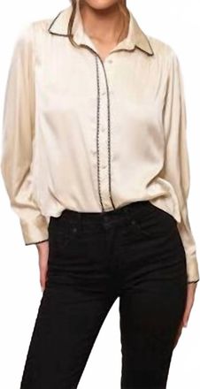 Hutch Kodie Shirt In Oyster