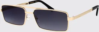 Dsquared2 Occhiali da sole modello Aviatore in metallo con doppio ponte