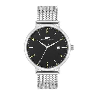 Rhodenwald & S&ouml;hne Mens Male Stainless steel Watch 42mm - Silver - One Size