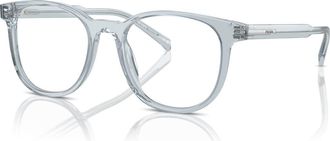 Prada 50mm Phantos optical glasses in Blue at Nordstrom