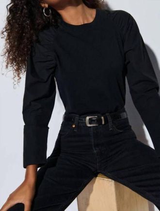 Nation Ltd Womens Ruthie Top In Jet Black