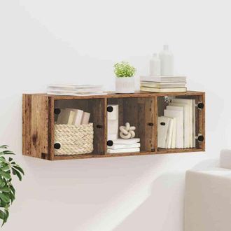 vidaXL vidaXL Armadietto a muro Legno vecchio 102 x 37 x 35 cm