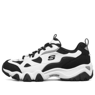 Skechers (WMNS) Skechers D Lites 2.0 Sport Shoes Black/White 88888397-WBK