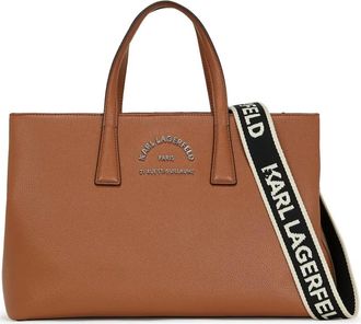 Karl Lagerfeld Borsa a tracolla Rue St-Guillaume - Marrone