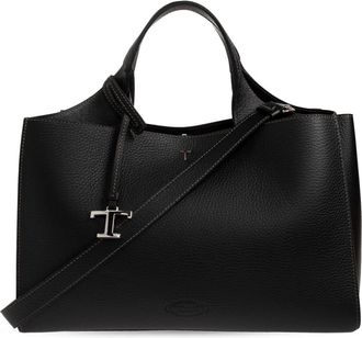 Tod's Leren Tas - Dames - Handtassen - Zwart - ONE Size - Leer - Tassen