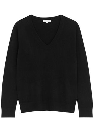 Vince Weekend Cashmere Jumper - Black - Xxs