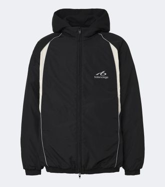 Balenciaga Sudadera con capucha de algod&oacute;n con logo
