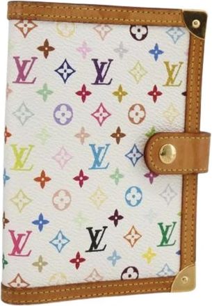 Louis Vuitton Pre-owned Day Planner Cover - Dames - Vintage Accessoires - Veelkleurig - ONE Size - Leer - Vintage