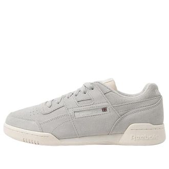 Reebok Workout Plus Shoes Grey Chalk Chalk 100256256