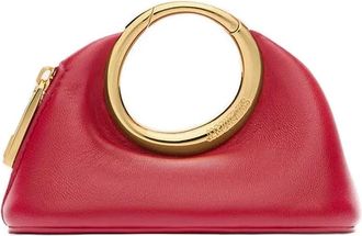 Jacquemus Le Calino ring-detail clutch bag - women - Lamb Skin - OS - Red