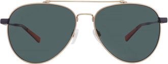Shinola Green Pilot Unisex Sunglasses SH2101S 718 60