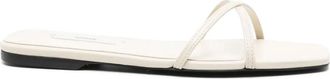 Toteme Leren sandalen - Beige
