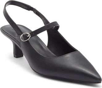 Nordstrom Rack Miranda Slingback Pump in Black at Nordstrom Rack, Size 7.5