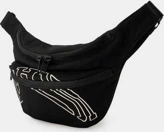 Yohji Yamamoto Bauchtaschen - Morphed Logo Crossbody Bag - Gr. unisize - in Schwarz - f&uuml;r Damen