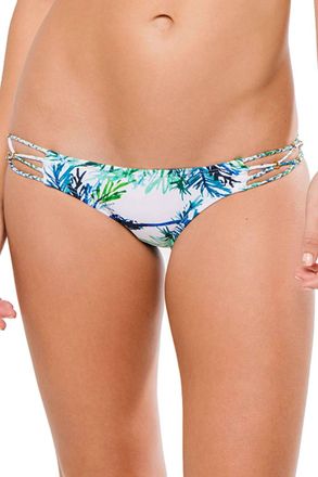 PQ Swim Women Palms Tab Side Brazilian Hipster Bikini Bottom Swimwear Palm