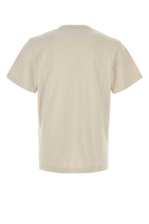 Entire studios Mens Sand Cotton T-Shirt Offwhite Exterior