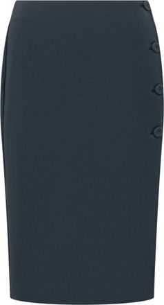 Pinko Midi Rok - Dames - Kokerrokken - Blauw - XL - Rokken