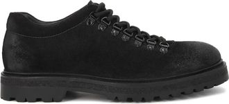 Kazar Suede Hiker Schoenen - Heren - Veterschoenen - Grijs - 44 EU - Leer - Schoenen