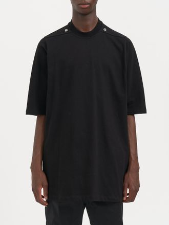 Rick Owens Mens Jumbo Ss T-shirt Black Cotton - Size Medium