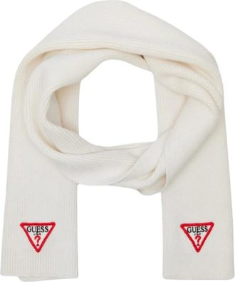 Guess Accessoires, Dames, Beige, ONE Size, Polyester, Viscose Blend Sjaal