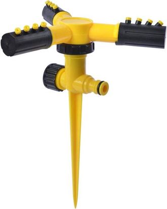 OEM Aspersor De Jard&iacute;n Con Base, Amarillo