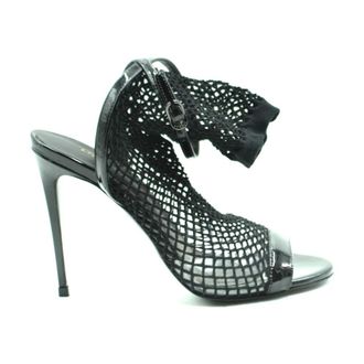 Le Silla Verhoog je stijl met hoge hak sandalen - Dames - Sandalen met hakken - Zwart - 36 EU - Schoenen