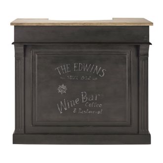 Maisons du monde Mueble bar industrial, el escondite perfecto para tus mejores botellas