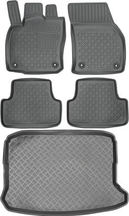 OEM Juego De Alfombrillas Para Coche Y Maletero Para Seat Ateca Suv A Partir De 2016