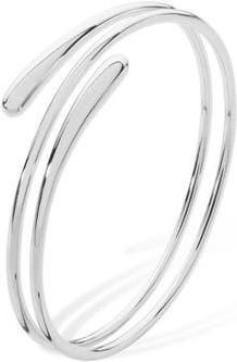 Lucy Quartermaine Coil Drop Bangle in Sterling Silver at Nordstrom