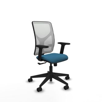 Piqueras y Crespo Silla De Oficina Piqueras Y Crespo Motilla Negro Soporte Lumbar