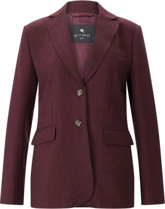 Etro Mujer, Chaquetas, Rojo, Talla: 2XS