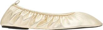 St.Agni Classic Ballet Flat - Dames - Ballerinas - Geel - 41 EU - Leer - Schoenen