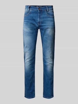 M.A.C Straight Fit Jeans im 5-Pocket-Design Modell ARNE PIPE in Blau, Größe 31/32