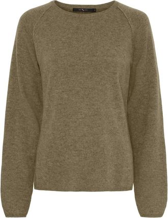 BTF-CPH Mia Pullover - - Knitwear - Donna - Marrone - XL