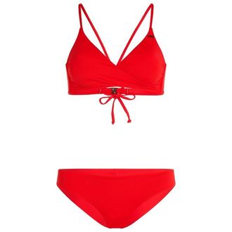O'Neill Essentials Baay Maoi Bikini Set Bikini f&uuml;r Damen | rot