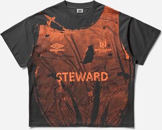 Umbro Men s Steward Vest T-Shirt Dark Grey