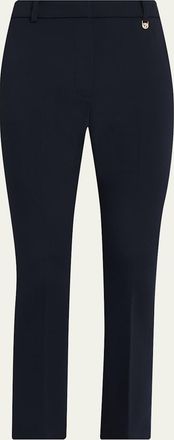 Max Mara Stretch Wool Cigarette Trousers