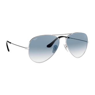 Ray-Ban Metal Eyes Lente/Zomer Collectie Zonnebril - Heren - Zonnebrillen - Grijs - 62 MM - Accessoires