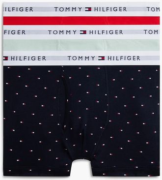 Tommy Hilfiger Mens Cotton Classics Trunk 3-Pack - Multi - XL