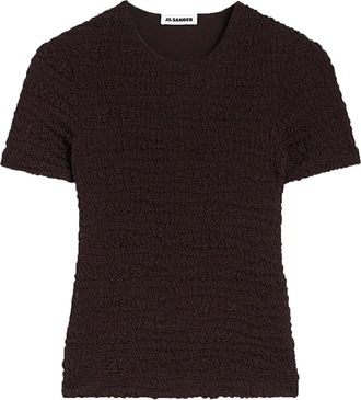 Jil Sander T-shirt girocollo - Nero