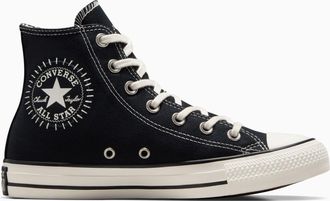Converse Sneaker CONVERSE CHUCK TAYLOR ALL STAR, Damen, Gr. 42,5, schwarz, egret, egret, Textil, Schuhe Sneaker