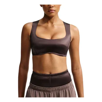Nike (WMNS) Nike SKIMS Satin Shine Open-Scoop Bra Resin IR8694-249