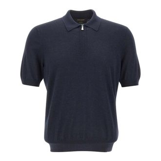 Gran Sasso T-shirts and Polos Blue - male - Gran Sasso - Polo Shirts - Blue - 2XL - Tops